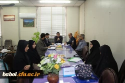 اولین نسشت کارشناسان پژوهش و کتابداران دانشگاه فرهنگیان استان مازندران