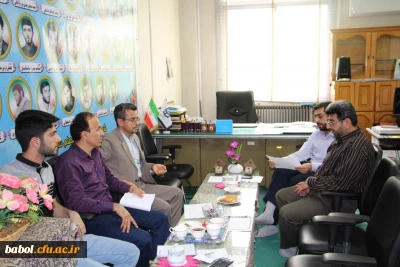 در آستانه ماه مبارک رمضان 
جلسه تخصصی مسئولان مرکز با نماینده شورای صنفی دانشجویی پیرامون در برنامه غذایی در ماه مبارک