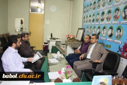 جلسه تخصصی مسئولان مرکز با نماینده شورای صنفی دانشجویی پیرامون در برنامه غذایی در ماه مبارک