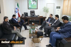 دیدار صمیمی سرپرست مرکز با شهردار بابل