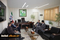 دیدار صمیمی سرپرست مرکز با شهردار بابل