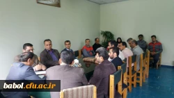 بازدید دکتر اسلامی سرپرست محترم مدیریت امور پردیس های استان از مرکز بابل