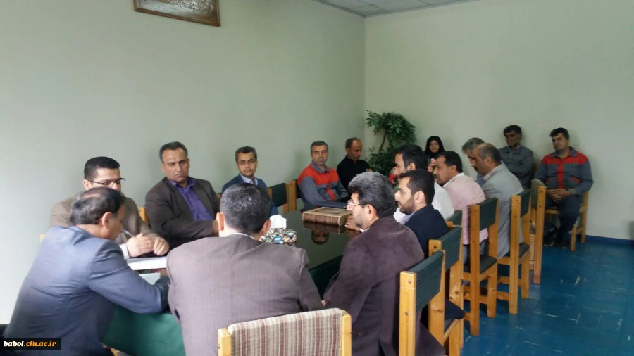 بازدید دکتر اسلامی سرپرست محترم مدیریت امور پردیس های استان از مرکز بابل