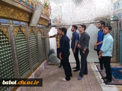 در راستای رسیدگی و پیگیری امور دانشجویان و نشاط افزایی در ماه مبارک رمضان  صورت پذیرفت:
برگزاری اردوی علمی تفریحی دانشجویان رشته ریاضی مرکز  شهید رجایی بابل 4