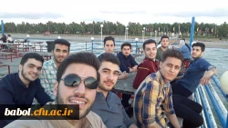 در راستای رسیدگی و پیگیری امور دانشجویان و نشاط افزایی در ماه مبارک رمضان  صورت پذیرفت:
برگزاری اردوی علمی تفریحی دانشجویان رشته ریاضی مرکز  شهید رجایی بابل 5