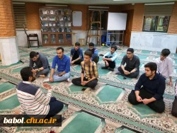 در راستای رسیدگی و پیگیری امور دانشجویان و نشاط افزایی در ماه مبارک رمضان  صورت پذیرفت:
برگزاری اردوی علمی تفریحی دانشجویان رشته ریاضی مرکز  شهید رجایی بابل 2