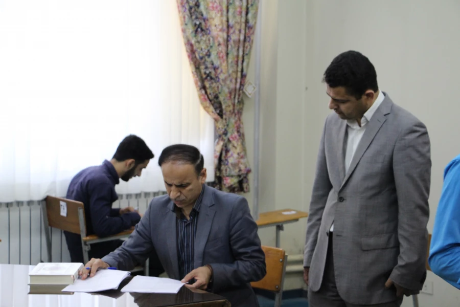 بازدید سرپرست محترم امور پردیس های استان مازندران از برگزاری آزمون پایان ترم مرکز بابل 3