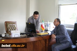 بازدید سرپرست محترم امور پردیس های استان مازندران از برگزاری آزمون پایان ترم مرکز بابل 5