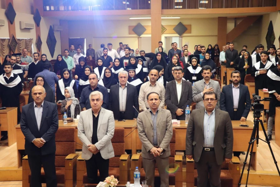 جشن فارغ التحصیلی دانش آموختگان دانشگاه فرهنگیان استان مازندران 8