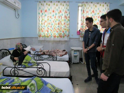 بازدید دانشجو معلمان  از مرکز نگهدای سالمندان 