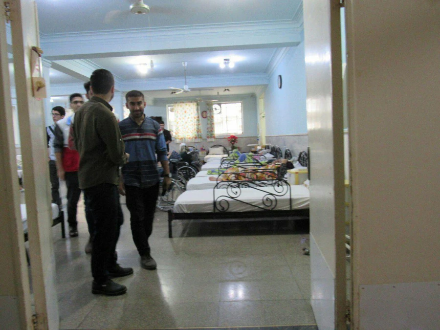 بازدید دانشجو معلمان  از مرکز نگهدای سالمندان  3