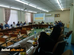کارگاه تخصصی چگونگی تدوین کتب درسی دانشگاه در مرکز بابل برگزار گردید. 3