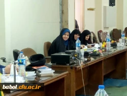 کارگاه تخصصی چگونگی تدوین کتب درسی دانشگاه در مرکز بابل برگزار گردید. 5