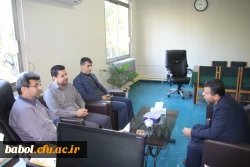 بازدید تیم نظارت و ارزیابی دانشگاه فرهنگیان استان مازندران از مرکز بابل 3