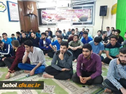 بسیج دانشجویی و کانون قران برگزار نمود:
محفل انس با قرآن 2