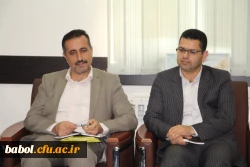 در دفتر مدیر آموزش و پرورش  شهرستان بابل صورت پذیرفت :
نشست تخصصی رئوسا و معاونین محترم دانشگاه فرهنگیان و اداره آموزش و پرورش بابل  2