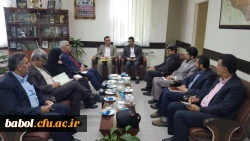 در دفتر مدیر آموزش و پرورش  شهرستان بابل صورت پذیرفت :
نشست تخصصی رئوسا و معاونین محترم دانشگاه فرهنگیان و اداره آموزش و پرورش بابل  2