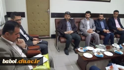 در دفتر مدیر آموزش و پرورش  شهرستان بابل صورت پذیرفت :
نشست تخصصی رئوسا و معاونین محترم دانشگاه فرهنگیان و اداره آموزش و پرورش بابل  2