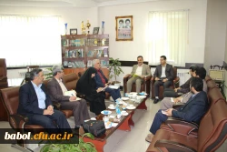 در دفتر مدیر آموزش و پرورش  شهرستان بابل صورت پذیرفت :
نشست تخصصی رئوسا و معاونین محترم دانشگاه فرهنگیان و اداره آموزش و پرورش بابل  2