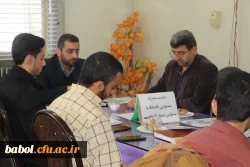 برگزاری جلسه مشترک مسئولین دانشگاه با مسئولین بسیج دانشجویی مرکز  2