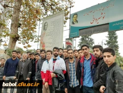  به همت کانون هلال احمر دانشگاه فرهنگیان بابل برگزار گردید:
بازدید از بهزیستی بابل  2