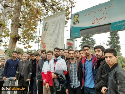 بازدید  کانون هلال احمر دانشگاه فرهنگیان از مرکز بهزیستی شهرستان بابل 
