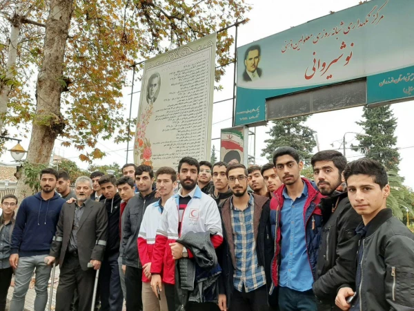  به همت کانون هلال احمر دانشگاه فرهنگیان بابل برگزار گردید:
بازدید از بهزیستی بابل  2