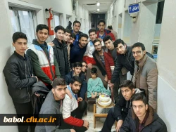  به همت کانون هلال احمر دانشگاه فرهنگیان بابل برگزار گردید:
بازدید از بهزیستی بابل  2