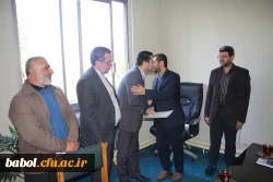 معارفه رابط حراست مرکز و هم اندیشی مسائل حراستی 
