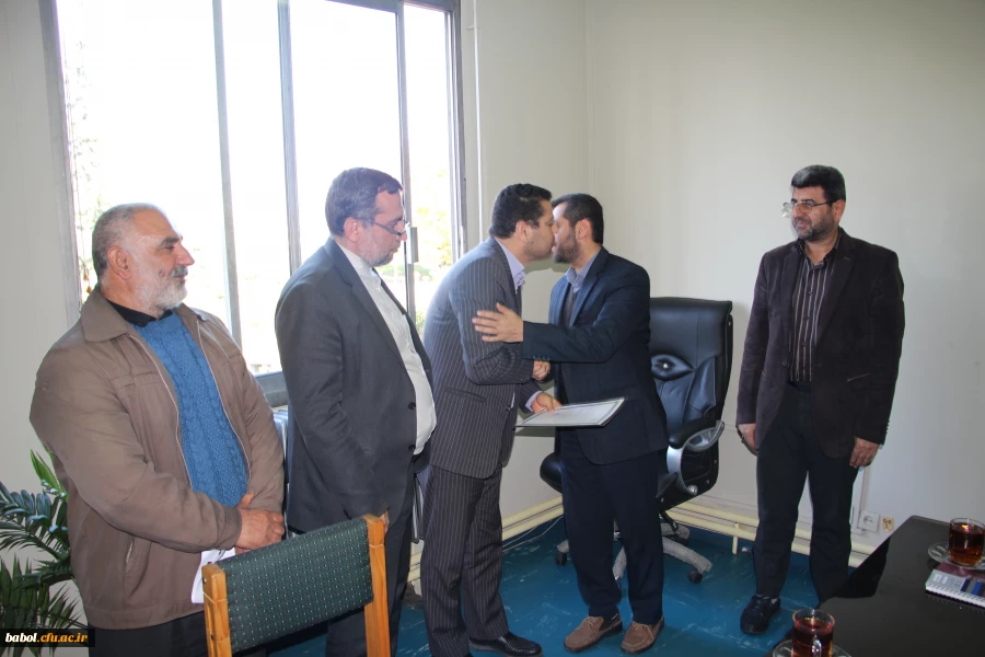 معارفه رابط حراست مرکز و هم اندیشی مسائل حراستی 
