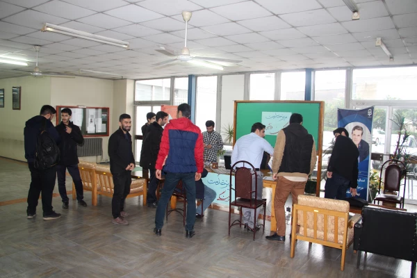 برگزاری میز خدمت فرهنگی بمناسبت هفته فرهنگی دانشگاه فرهنگیان در مرکز بابل 5