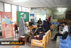 برگزاری میز خدمت فرهنگی بمناسبت هفته فرهنگی دانشگاه فرهنگیان در مرکز بابل 6