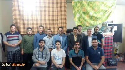 بازدید سرزده معاون فرهنگی دانشگاه دکتر محمدی از سرای دانشجویی مرکز  