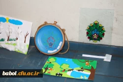  برگزار ی نمایشگاه آثار هنر های دستی دانشجویی در مرکز  4