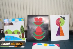  برگزار ی نمایشگاه آثار هنر های دستی دانشجویی در مرکز  7