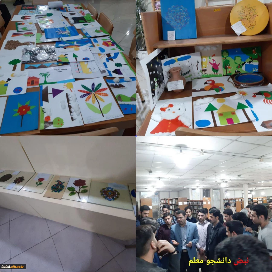  برگزار ی نمایشگاه آثار هنر های دستی دانشجویی در مرکز  16