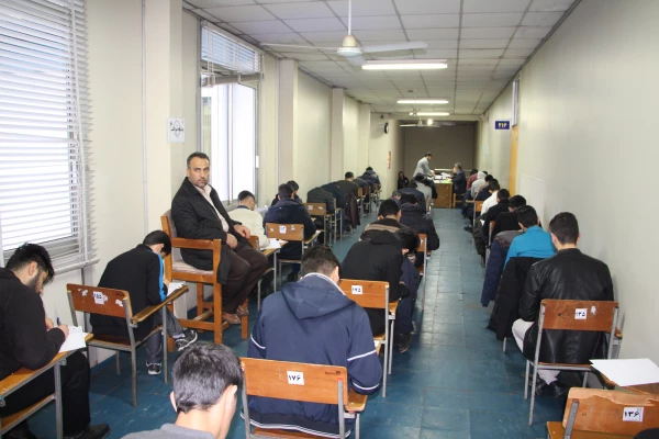 برگزاری امتحانات دانشجو معلمان به روایت تصویر   5
