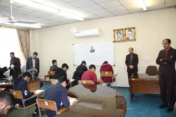 برگزاری امتحانات دانشجو معلمان به روایت تصویر   8