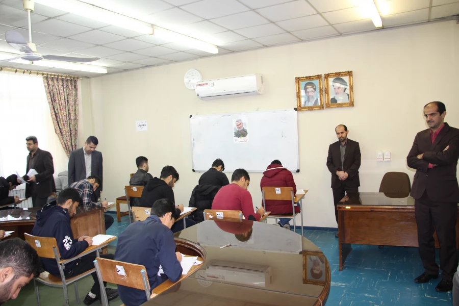 برگزاری امتحانات دانشجو معلمان به روایت تصویر   8