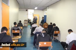 بازدید رئیس دانشگاه فر هنگیان استان جناب آقای دکتر اسلامی راد  از فرآیند برگزاری امتحانات پایان ترم  مرکز بابل  10