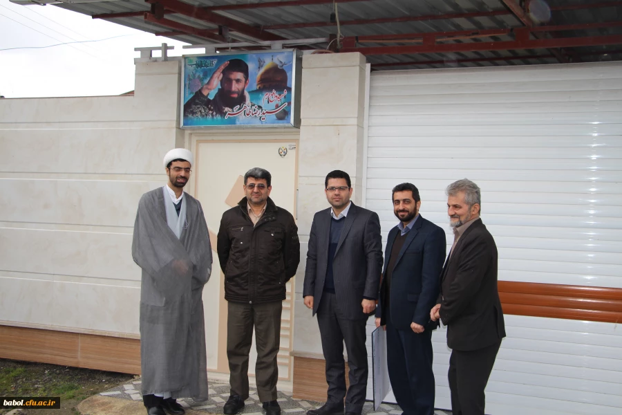 دیدار با خانواده شهید سید  رضا طاهر از شهدای مدافع حرم خان طومان 2