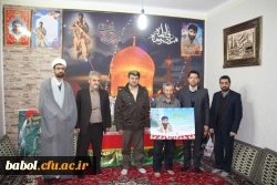 دیدار با خانواده شهید سید  رضا طاهر از شهدای مدافع حرم خان طومان 4