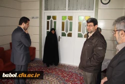 دیدار با خانواده شهید سید  رضا طاهر از شهدای مدافع حرم خان طومان 8