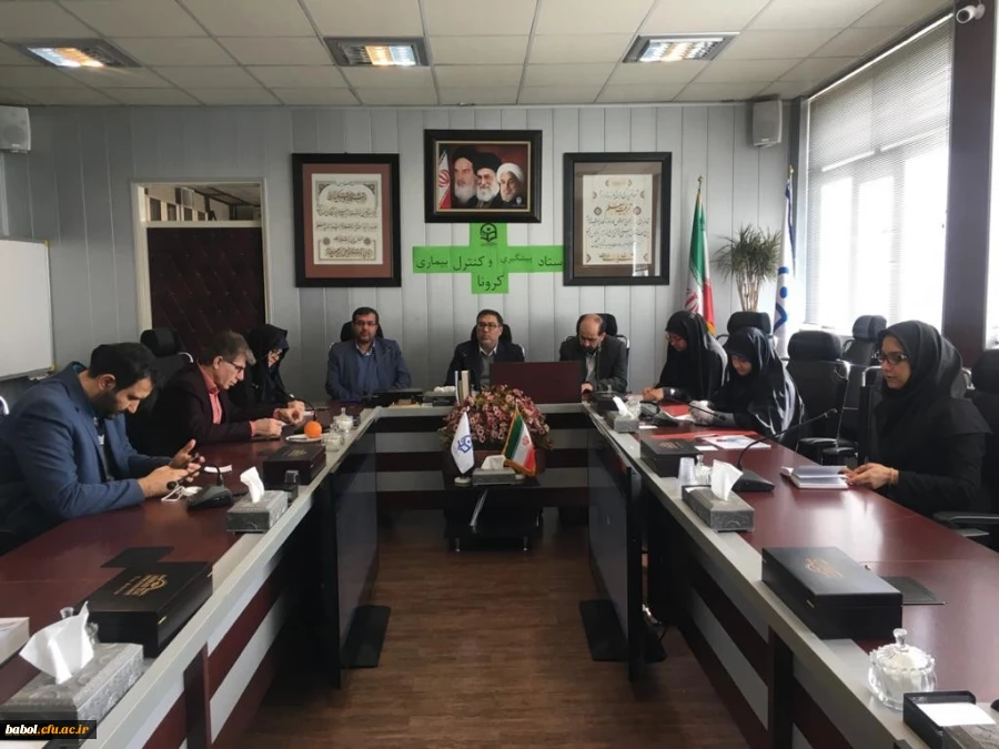 جلسه ویدیو کنفراس ستاد پیشگیری و کنترل بیماری کرونا دانشگاه فرهنگیان برگزار شد. 2