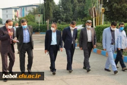 سفر دو روزه رئیس دانشگاه فرهنگیان جناب آقای دکترحسین خنیفر بهمراه معاون پارلمانی وزارت آموزش و پرورش جناب آقای دکتر احمدی لاشکی به استان مازندران 2