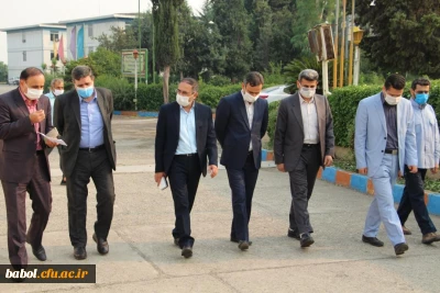 سفر دو روزه رئیس دانشگاه فرهنگیان جناب آقای دکترحسین خنیفر بهمراه معاون پارلمانی وزارت آموزش و پرورش جناب آقای دکتر احمدی لاشکی به استان مازندران