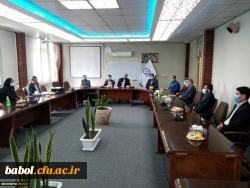 مراسم تودیع و معارفه مسئول حراست مرکز آموزش عالی شهید رجایی بابل 2