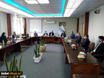 مراسم تودیع و معارفه مسئول حراست مرکز آموزش عالی شهید رجایی بابل