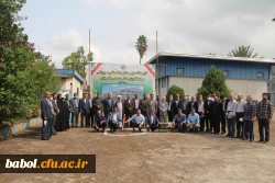 آیین کلنگ زنی مجموعه ورزشی چند منظوره مرکز آموزش عالی شهید رجایی بابل 5