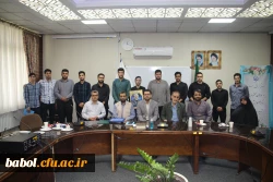 با حضور مسئولان بسیج شهرستان و جمعی از مسئولین در مرکز بابل برگزار گردید:
 تودیع و معارفه مسئول بسیج دانشجویی مرکز
 2